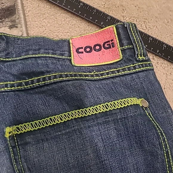 COOGI Vintage Y2K Paint Splattered Mens Jeans Size 38x34 - Picture 9 of 13